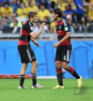 FUSSBALL WM 2014, HALBFINALE: Brasilien - Deutschland