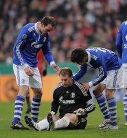 Fussball DFB Pokal 10/11 :  Torwart Manuel Neuer (FC Schalke 04)