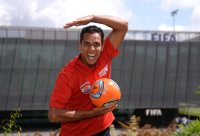 Beachsoccer Nationalteam von Tahiti besucht die FIFA