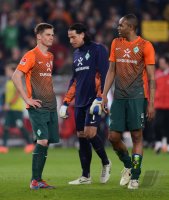 Fussball 1. Bundesliga  Saison 11/12: Enttaeuschung Werder Bremen