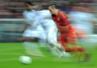 FUSSBALL INTERNATIONAL  CHL Viertelfinale 11/12: Franck Ribery (FC Bayern Muenchen)