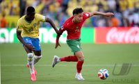 Fussball WM 2026 Vorrunde: Brasilien - Marokko
