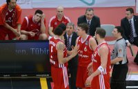 Basketball 1. Bundesliga 2012/2013:  Walter Tigers Tuebingen - FC Bayern Muenchen