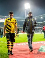 Fussball, 1. Bundesliga  Saison 2014/2015: SV Werder Bremen - Borussia Dortmund