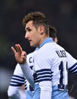Fussball International Serie A 14/15: JUBEL Miroslav Klose (Lazio Rom)