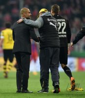 Fussball DFB Pokal Halbfinale 14/15: FC Bayern Muenchen - Borussia Dortmund