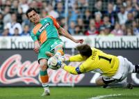 Fussball, 1. Bundesliga: Bielefeld - Bremen