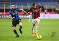 FUSSBALL Coppa ICoppa Italia Viertelfinale 20/21: AC Mailand - Juventus Turin