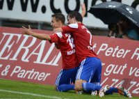Fussball 3. Bundesliga : SpVgg Unterhaching  - FC Hansa Rostock