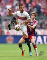 Fussball 1. Bundesliga Saison 14/15: FC Bayern Muenchen - VfB Stuttgart