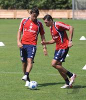 Fussball 1. Bundesliga: Training beim FC Bayern Muenchen