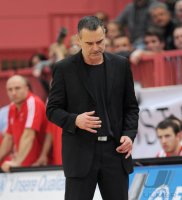 Basketball 1. Bundesliga 2011/2012:  Walter Tigers Tuebingen - FC Bayern Muenchen