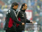 Fussball 1. Bundesliga: Gladbach - Leverkusen, enttaeuschte Lev