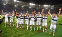 Fussball CHL  Saison 2014/2015: AS Rom - FC Bayern Muenchen