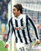 FUSSBALL SERIE A:  JUBEL Alessandro Matri (Juventus Turin)