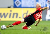 Fussball 1. Bundesliga: Leverkusen, RAMELOW  Einzelaktion
