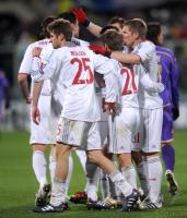 FUSSBALL  International CHL 09/10 :  AC Florenz - FC Bayern  Muenchen