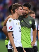 Fussball Europameisterschaft Halbfinale 2016: Deutschland - Frankreich