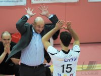 Volleyball  1. Bundesliga  10/11: ENBW TV Rottenburg -  RWE Volleys Bottrop