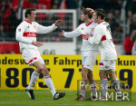 FUSSBALL 1. Bundesliga  JUBEL  Stuttgart