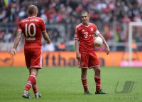 Fussball 1. Bundesliga  Saison  2012/2013:  Arjen Robben (FC Bayern Muenchen)