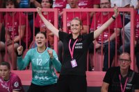 Handball Bundesliga Frauen am 13.09.2025 in Tuebingen (Paul Horn-Arena)
