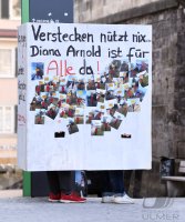 Wahlkampf Landtagswahl Baden Wuerttemberg 2021 am 20.02.2021 in Tuebingen