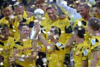 Fussball Bundesliga 14/15 Supercup Finale: JUBEL Borussia Dortmund