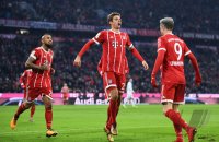 Fussball  1.Bundesliga   Saison 17/18: FC Bayern Muenchen - Hannover 96