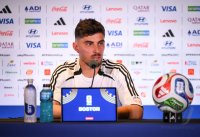 Fussball WM 2026 Deutschland -  Paraguay, Pressekonferenz,