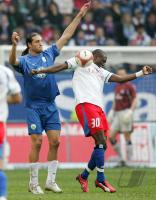 Fussball, 1. Bundesliga: Hamburg - Wolfsburg