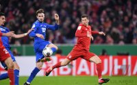FUSSBALL DFB POKAL ACHTELFINALE  19/20: FC Bayern Muenchen - TSG 1899 Hoffenheim