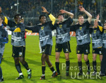 Fussball DFB-Pokal: Aachen - Gladbach, Jubel Aachen