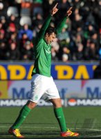 Fussball 1. Bundesliga  Saison 2011/2012:  SC Freiburg - SV Werder Bremen