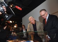 Fussball: Sonderausstellung in der Erlebniswelt des FC Bayern Muenchen in der Allianz Arena