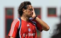 Fussball 1. Bundesliga: Training beim FC Bayern Muenchen