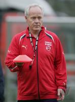 Fussball WM Quali 2006 Training Schweizer Nationalmannschaft