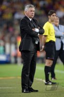 FUSSBALL Primera Division 13/14: Trainer Carlo Ancelotti (Real Madrid)
