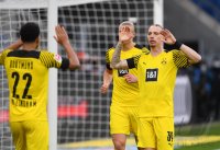 Fussball 1. Bundesliga Saison 21/22: TSG 1899 Hoffenheim - Borussia Dortmund