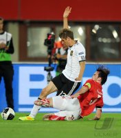 Fussball International EM 2012 Qualifikationsspiel:  Oesterreich - Deutschland