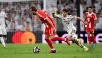 Fussball  Viertelfinal Hinspiel   CHL 25/26: Real Madrid - FC Bayern Muenchen