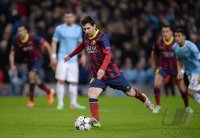 Fussball International CHL Saison 13/14: Manchester City - FC Barcelona