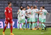 Fussball 1. Bundesliga Saison 20/21: FC Bayern Muenchen - SV Werder Bremen