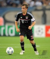 Fussball CHL  Saison 2011/2012: Philipp Lahm (FC Bayern Muenchen)