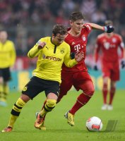 FUSSBALL DFB POKAL  Saison 2012/2013:  FC Bayern Muenchen - Borussia Dortmund