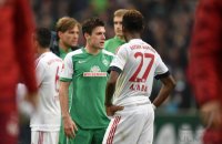 Fussball 1. Bundesliga Saison 15/16: SV Werder Bremen - FC Bayern Muenchen