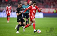 Fussball 1. Bundesliga  Saison  2025/2026  25. Spieltag FC Bayern Muenchen -  Borussia Moenchengladbach