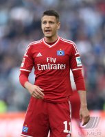 Fussball, 1. Bundesliga  Saison 2014/2015 Relegation: Karlsruher SC - Hamburger SV