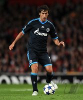 Fussball CHL  Saison 2010/2011:  Raul (FC Schalke 04)