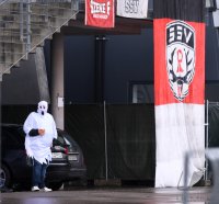 Fussball Oberliga Baden Wuerttemberg 19/20: Geisterspiel, SSV Reutlingen - 1. FC Rielasingen-Arlen